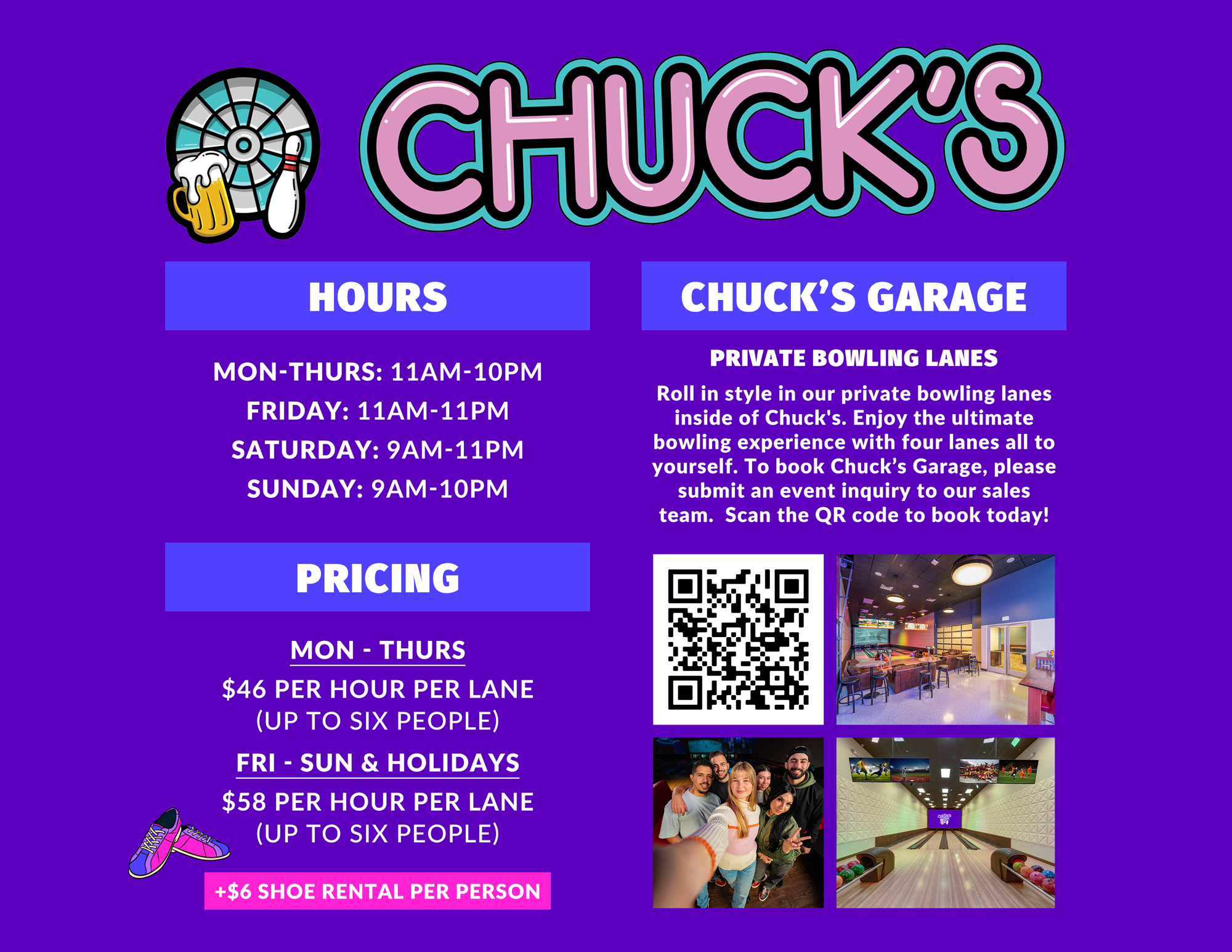Chucks Desk Flyer Updated 7 2 24