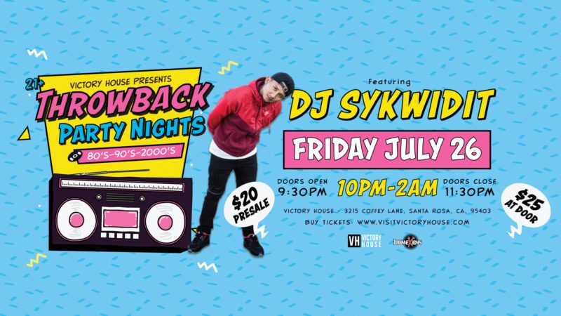 Throwback Party Nights Graphics V2 Wide